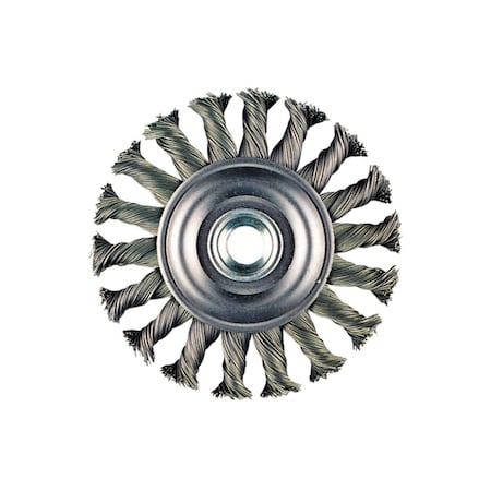 Metabo Wire Wheel 5"x1/2 Cable Twist .023 Wire 5/8-11 655230005